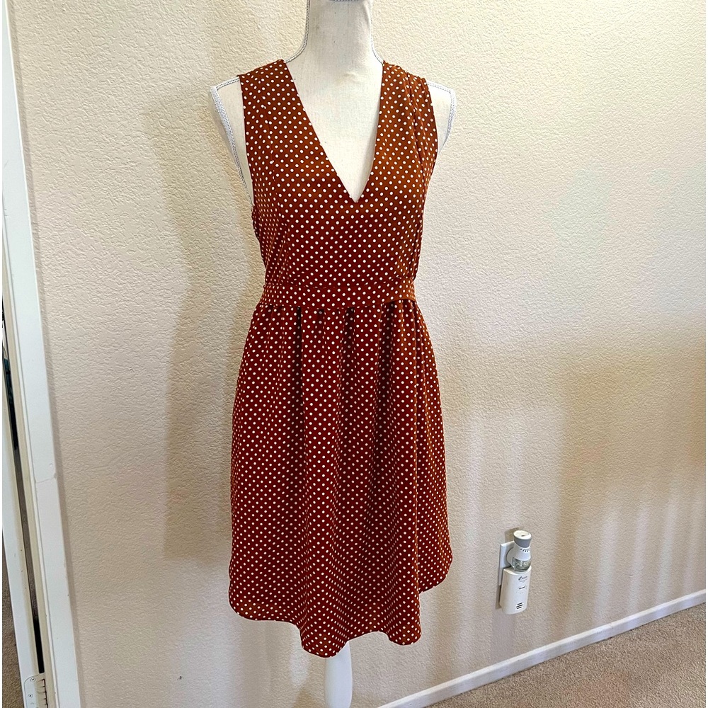 Polka-dot dress